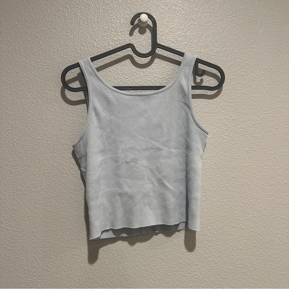 Brandy light blue Sheena crop tank - Picture 4 of 4